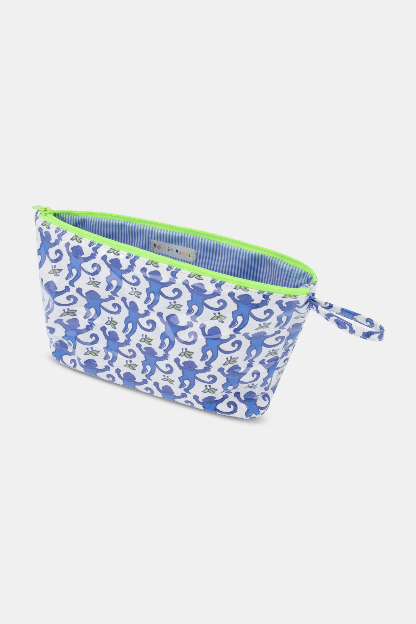 Roller-Rabbit-Monkey-Toiletry-Case-Blue view 2