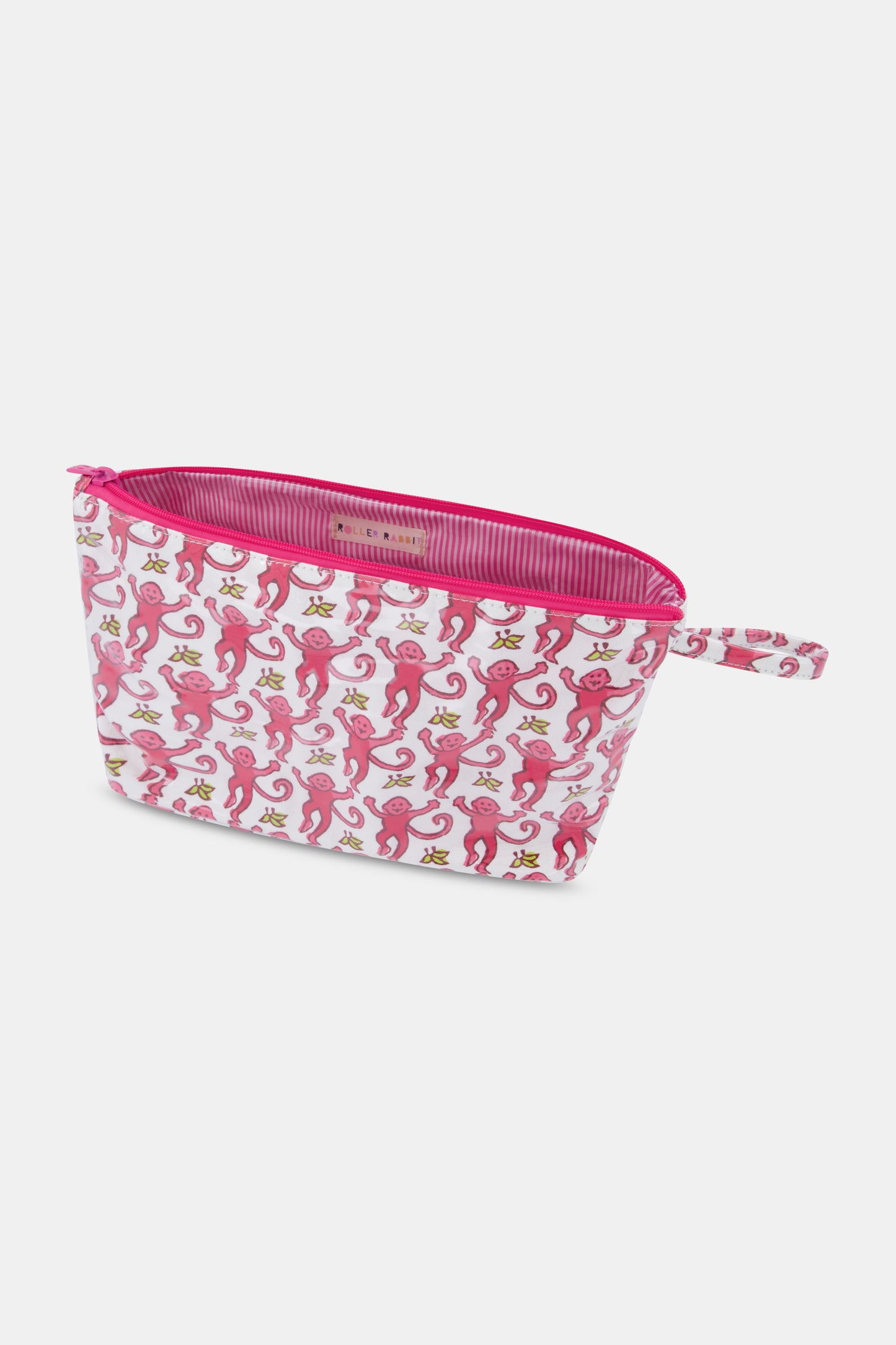 Roller-Rabbit-Monkey-Toiletry-Case-Pink view 2