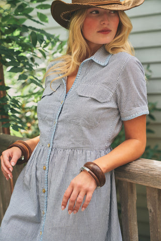 Heritage Stripe Jillian Dress