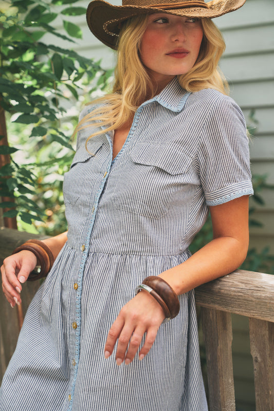 Heritage Stripe Jillian Dress view 1