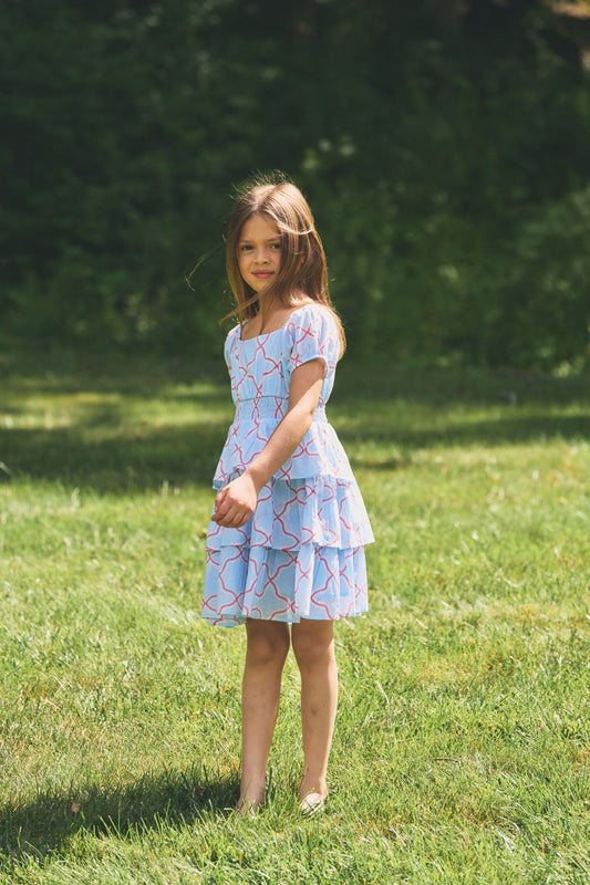 Kids Argan Rosebud Alana Dress view 1