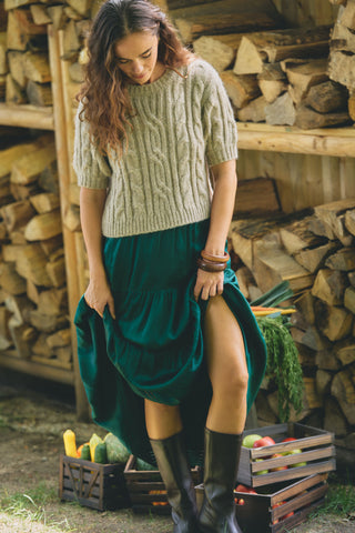 Hattie Cable Knit Sweater