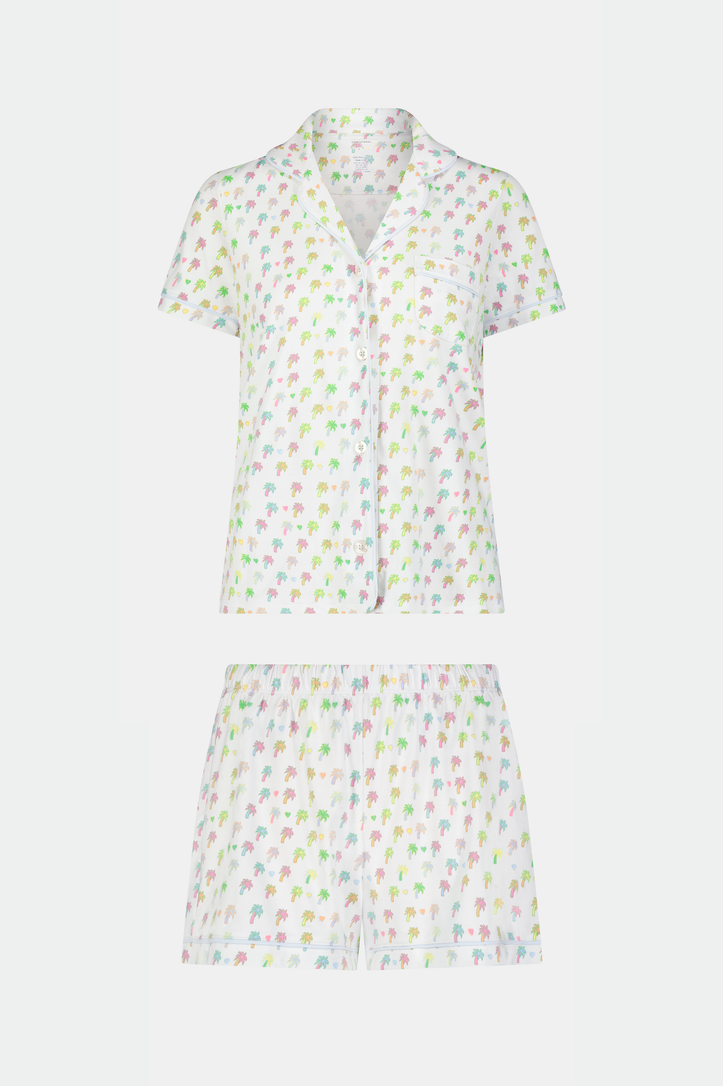 Palm Dreams Polo Pajamas view 3