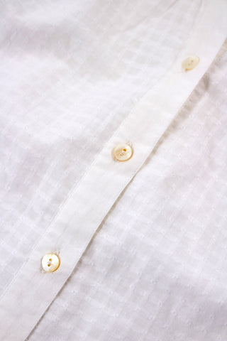 Roller Rabbit Gingham Check Dorian Top White