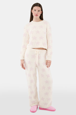 ROLLER RABBIT PINK STARS LETTIE PANT