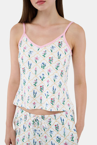 ROLLER RABBIT WHITE WILDFLOWER JEMINA JOANIE PAJAMAS