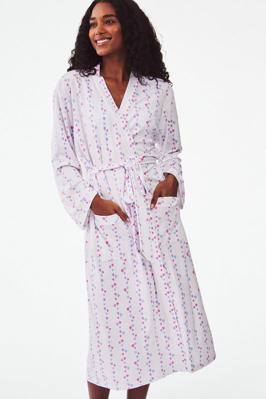 Roller Rabbit Falling Hearts Robin Robe view 1