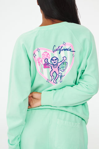 Beverly Hills Monkey Crewneck