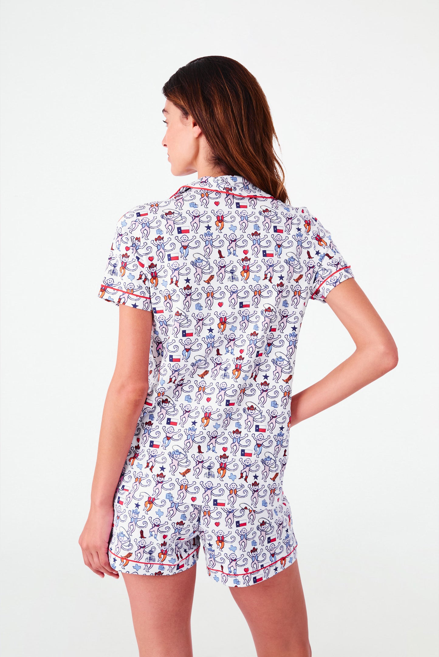 Roller Rabbit Dallas Monkey Polo Pajamas view 5