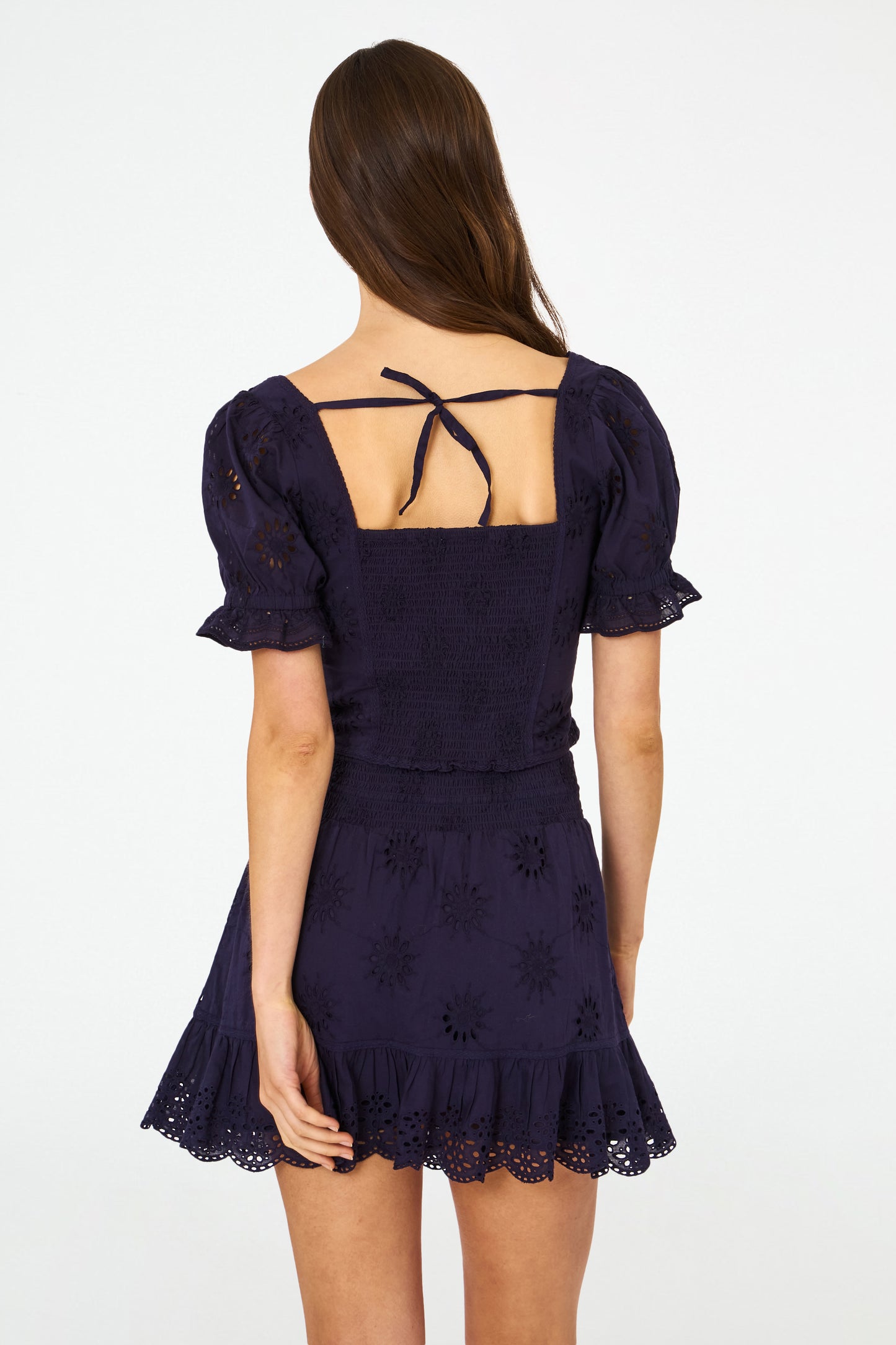 Eyelet Kayla Top view 3