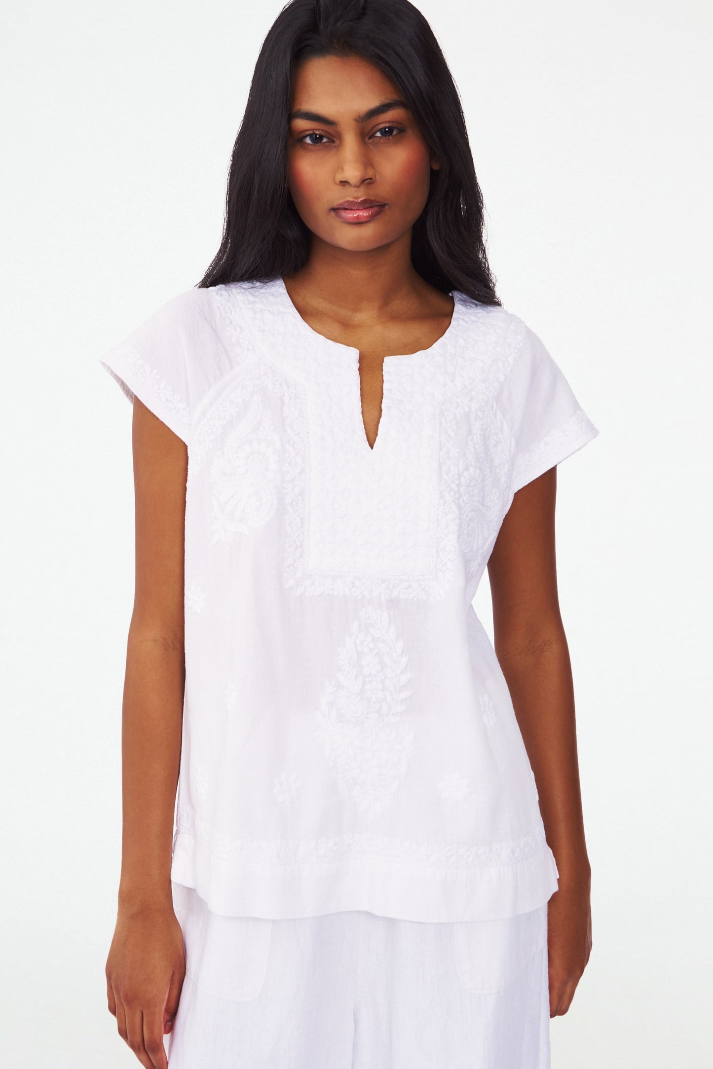 Womens Embroidered TShirt view 4