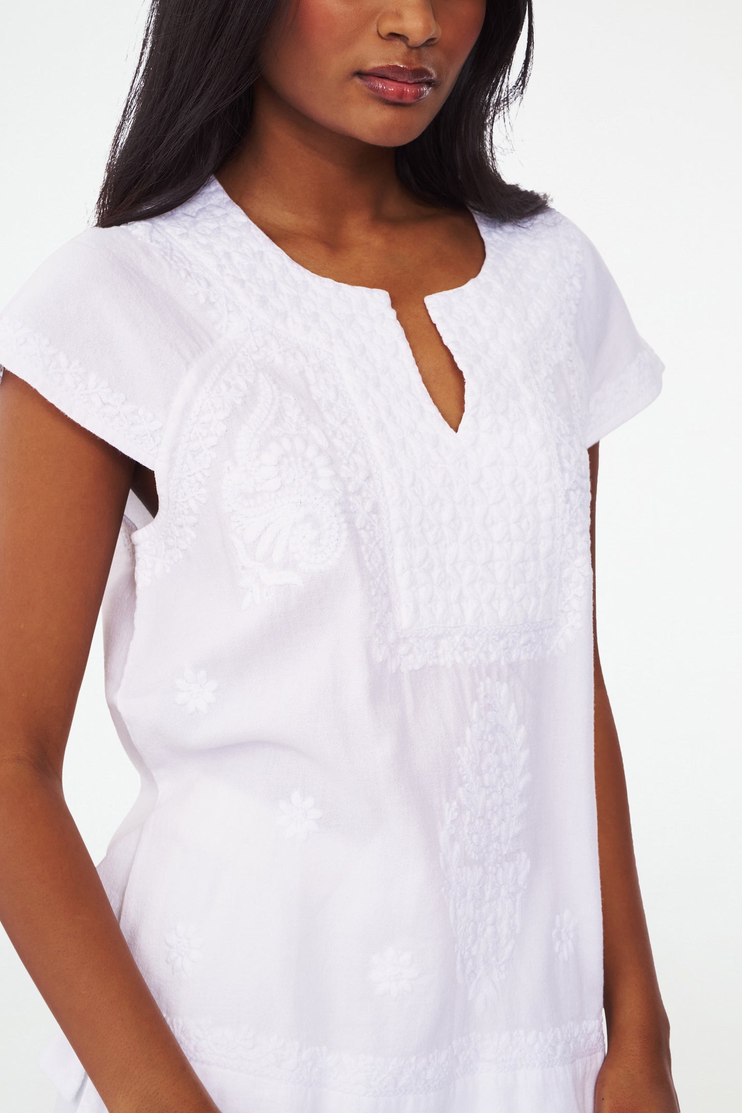 Womens Embroidered TShirt view 3