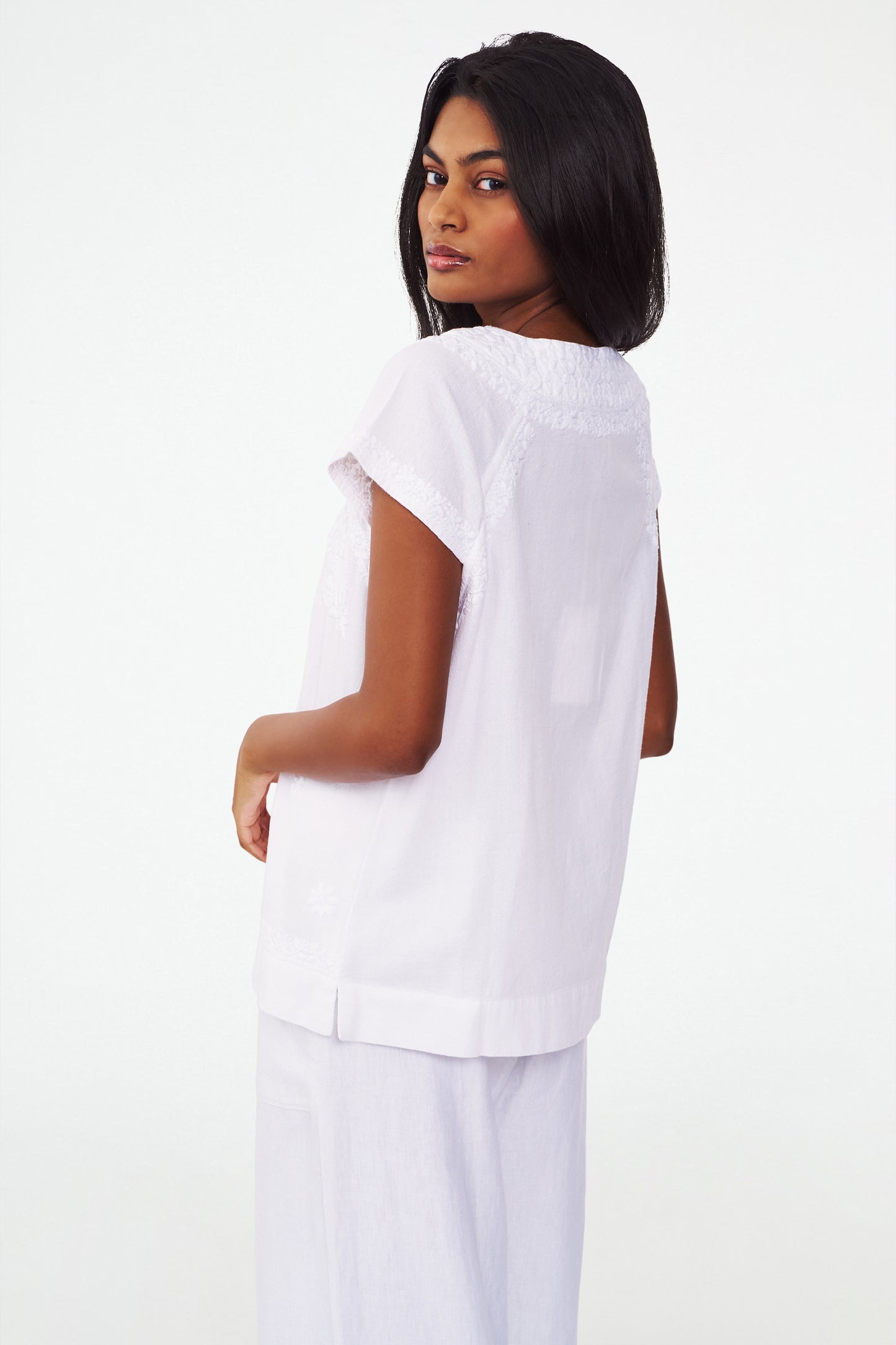 Womens Embroidered TShirt view 6