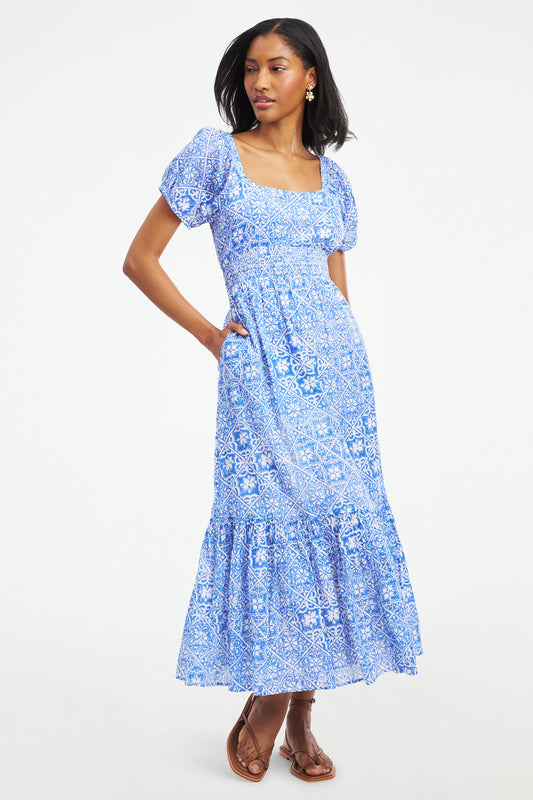 Flores Tile Annika Dress view 1