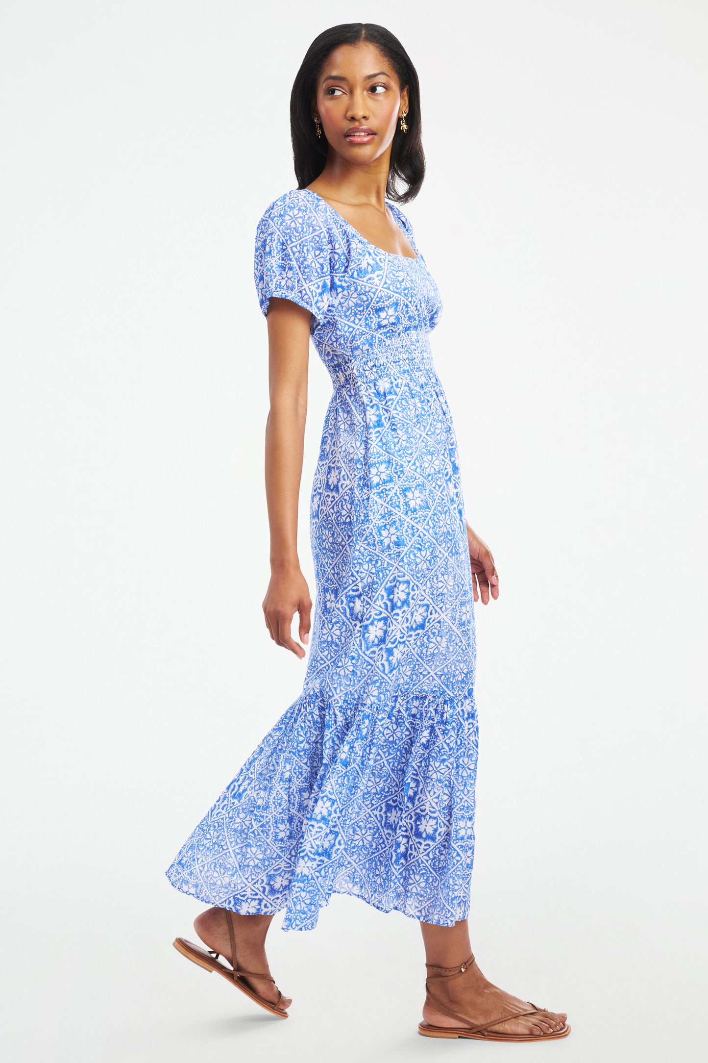 Flores Tile Annika Dress view 4