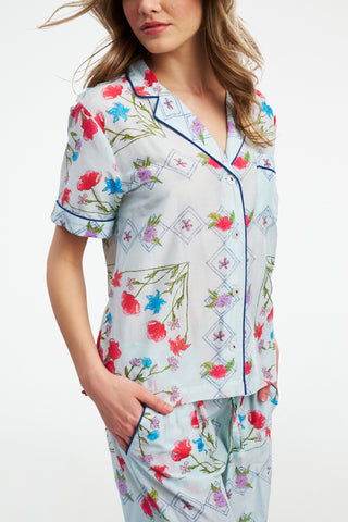 Roller Rabbit Greta Floral Scarf Liza Set