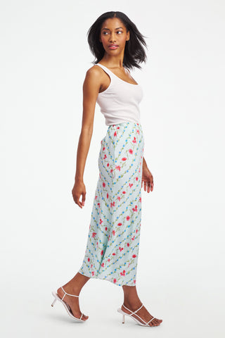 Roller Rabbit Greta Floral Stripe Natalie Skirt