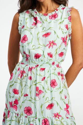 Roller Rabbit Greta Floral Swirl Milani Dress