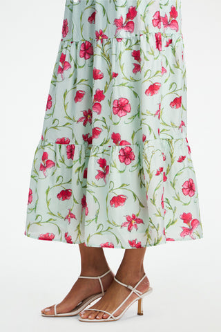 Roller Rabbit Greta Floral Swirl Milani Dress