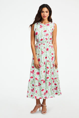 Roller Rabbit Greta Floral Swirl Milani Dress