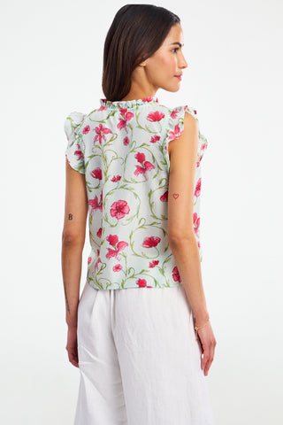 Roller Rabbit Greta Floral Swirl Steffie Top