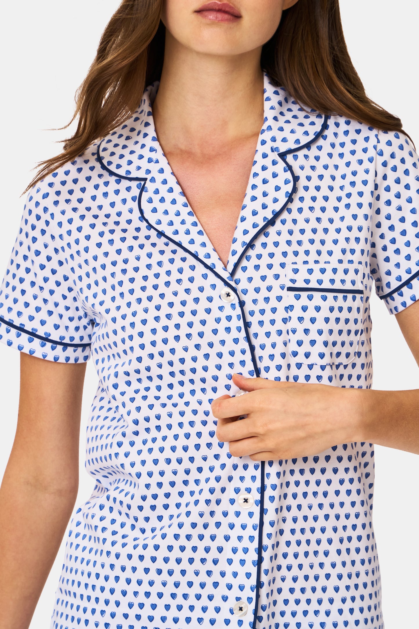 Hearts Polo Pajamas view 2