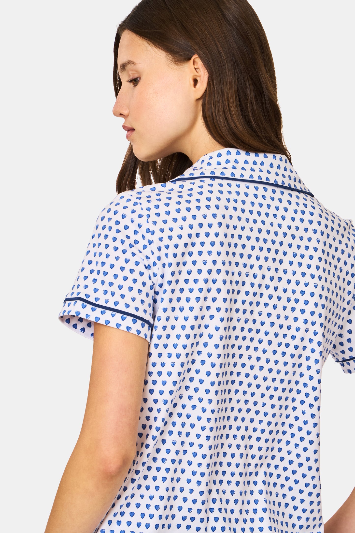 Hearts Polo Pajamas view 7