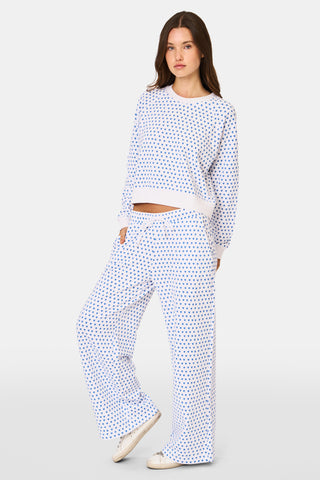 Roller Rabbit Blue Hearts Brax Pant