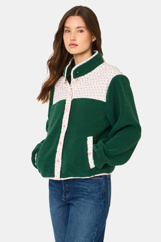 Roller Rabbit Hearts Lizzie Fleece Jacket