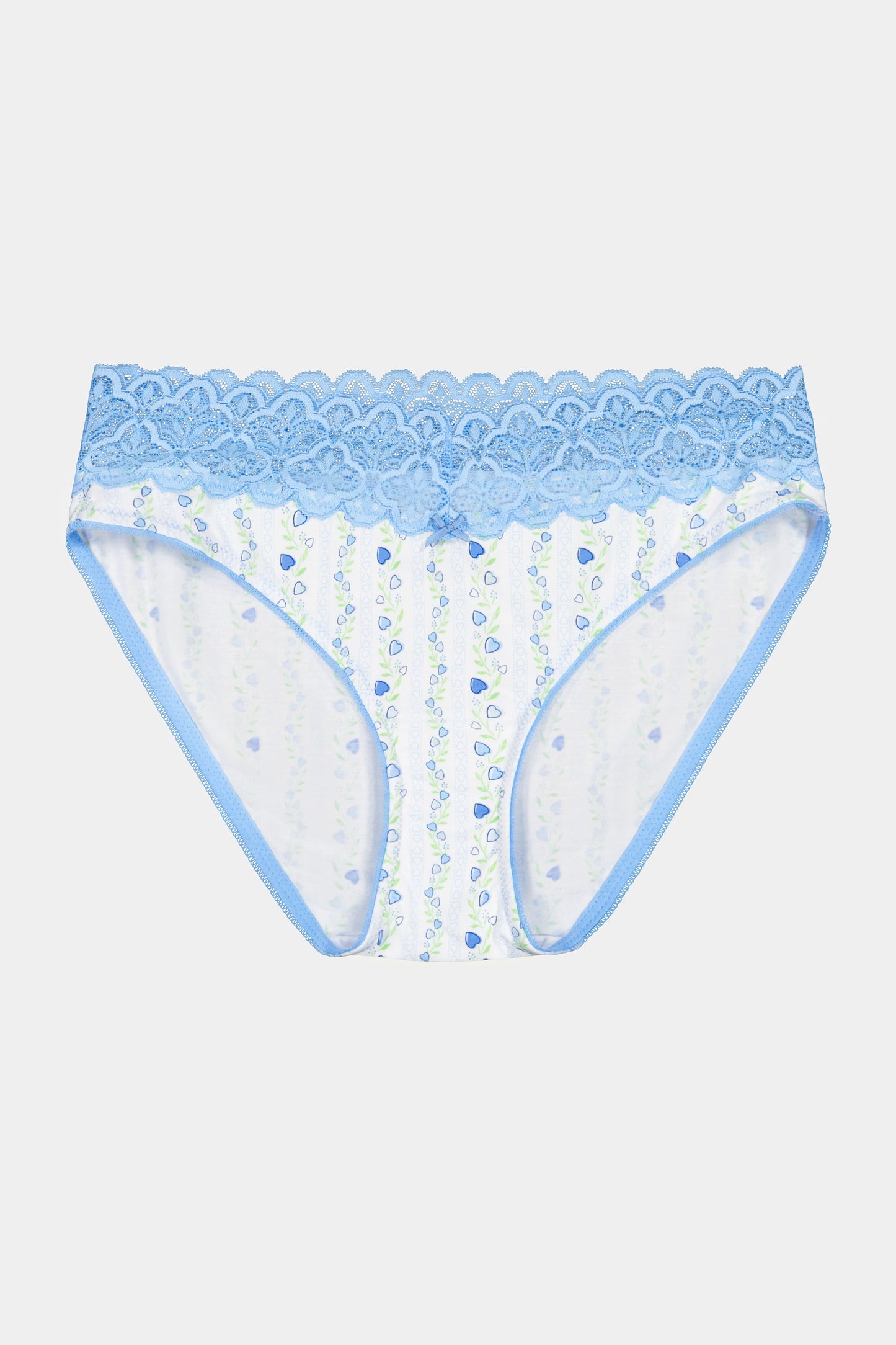 Roller Rabbit Blue Hearts Vine Waverly Bikini view 2
