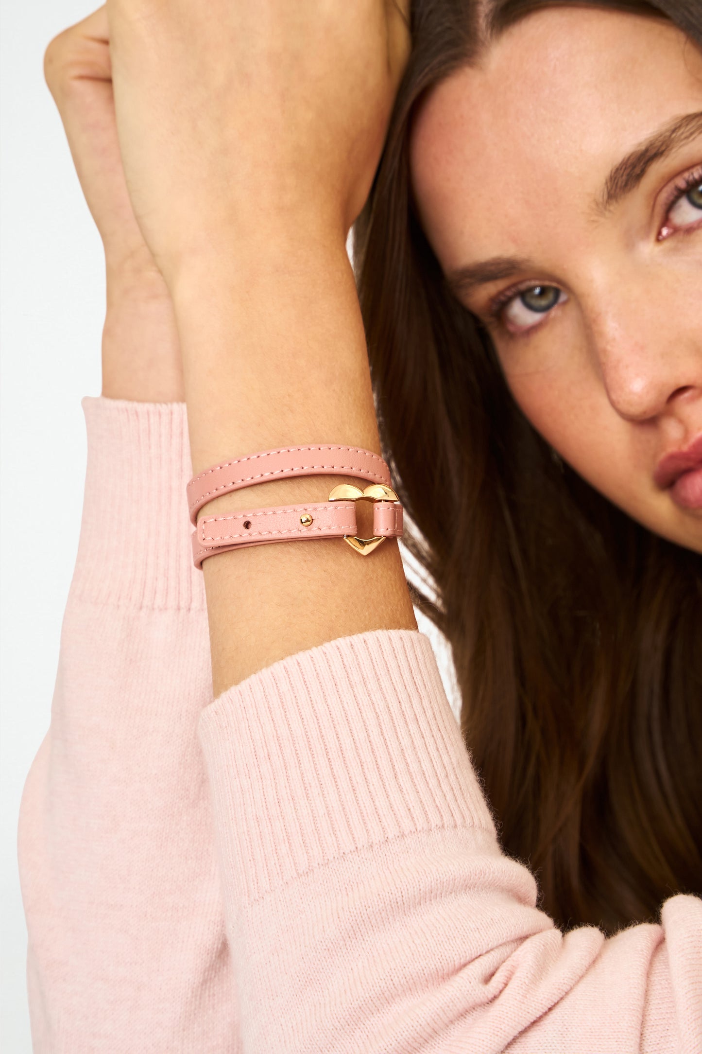 Roller Rabbit Pink Heather Love Bracelet view 3