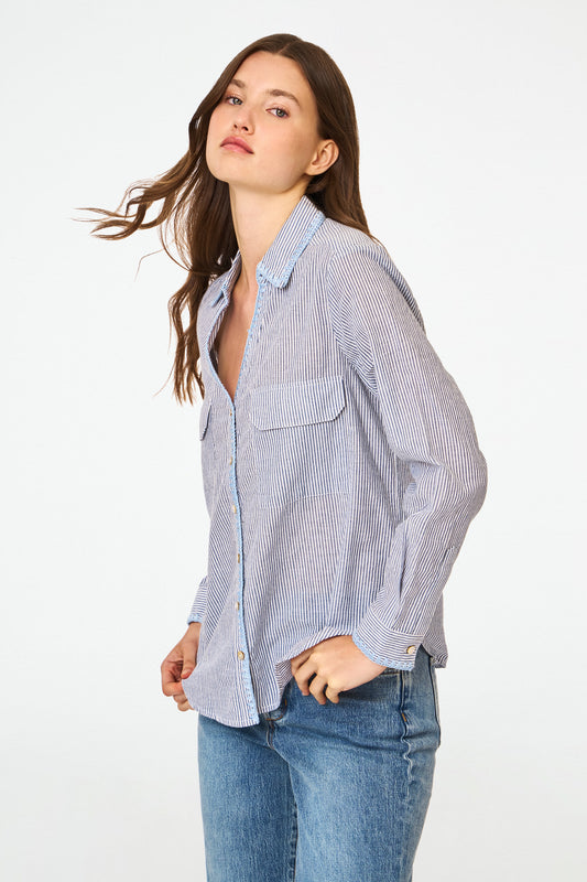 Roller Rabbit Heritage Stripe Guy Shirt view 1