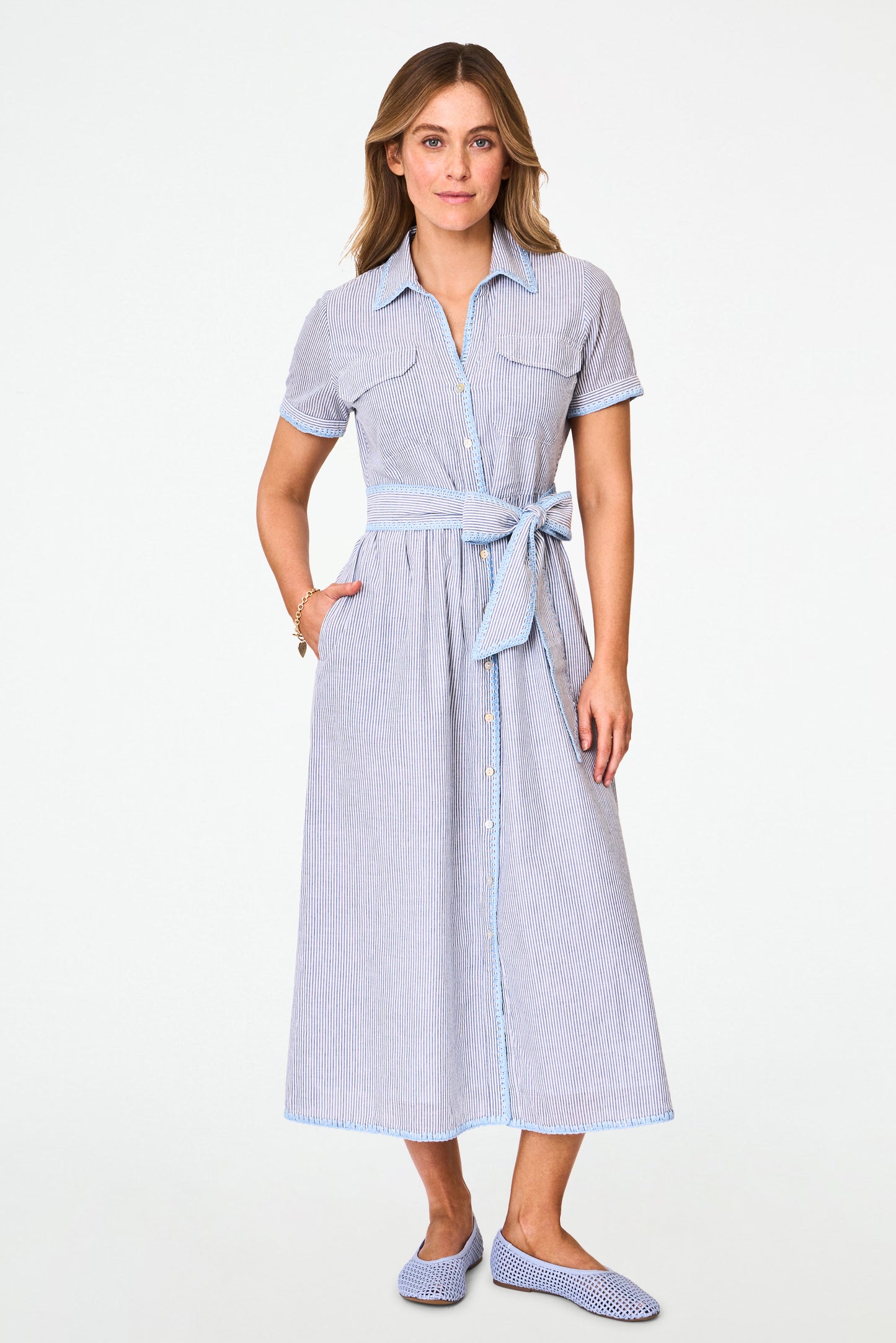Heritage Stripe Jillian Dress view 4