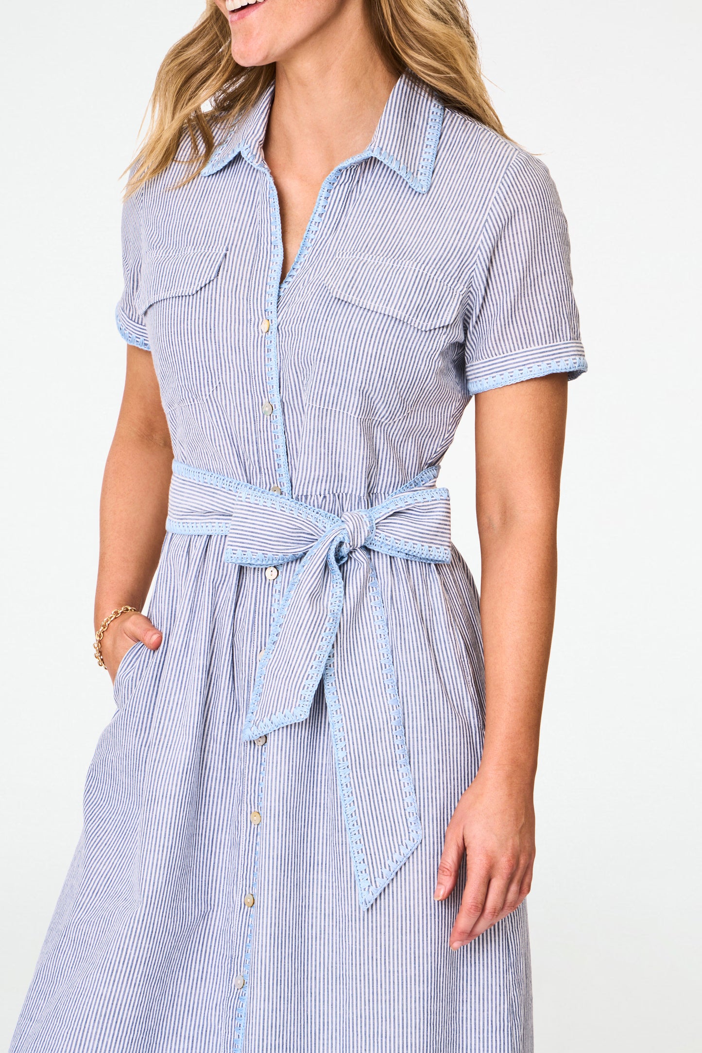 Heritage Stripe Jillian Dress view 3
