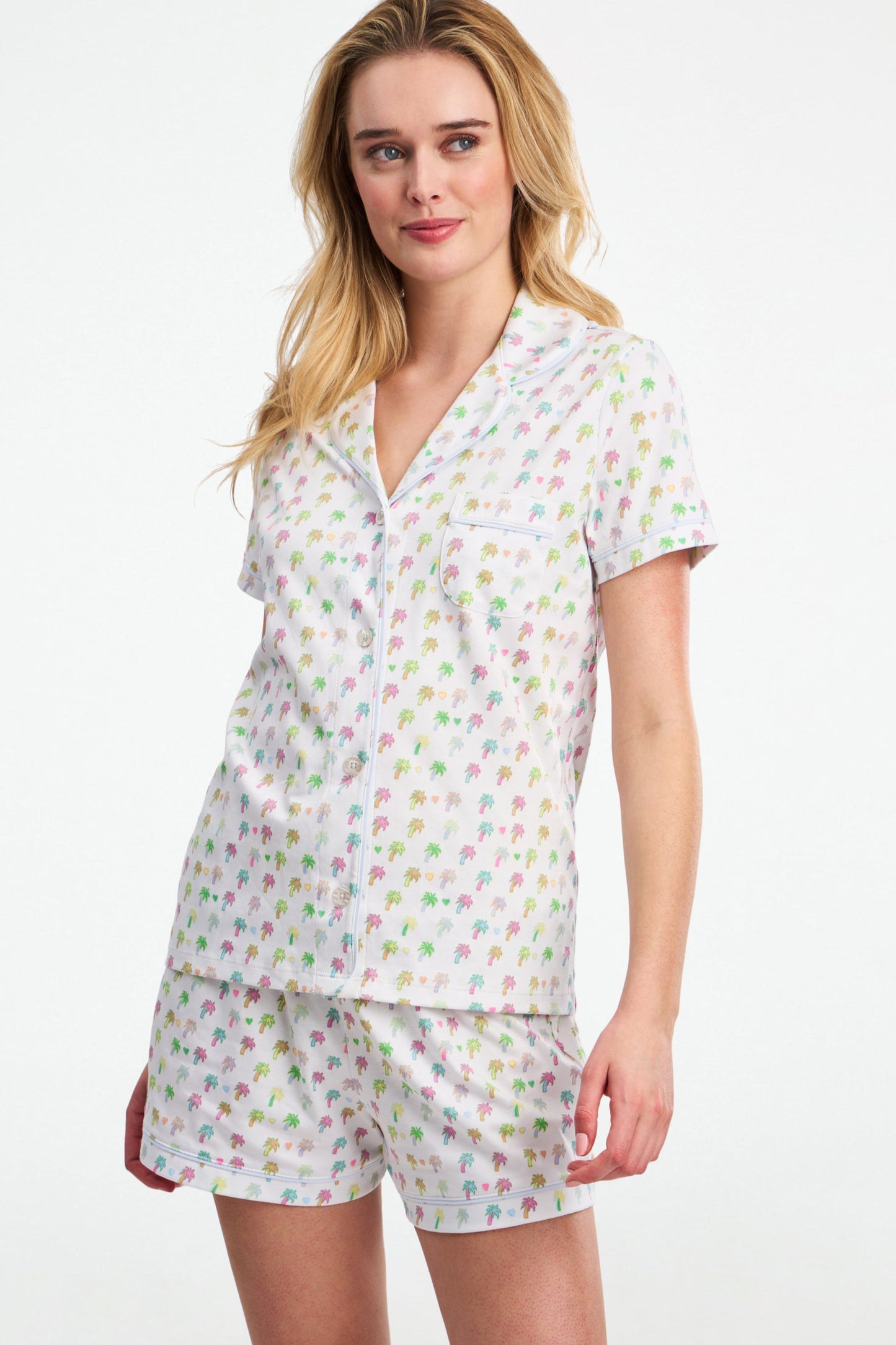 Palm Dreams Polo Pajamas view 1