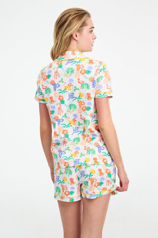 Jungle Party Polo Pajamas