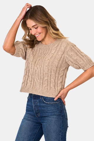 Hattie Cable Knit Sweater