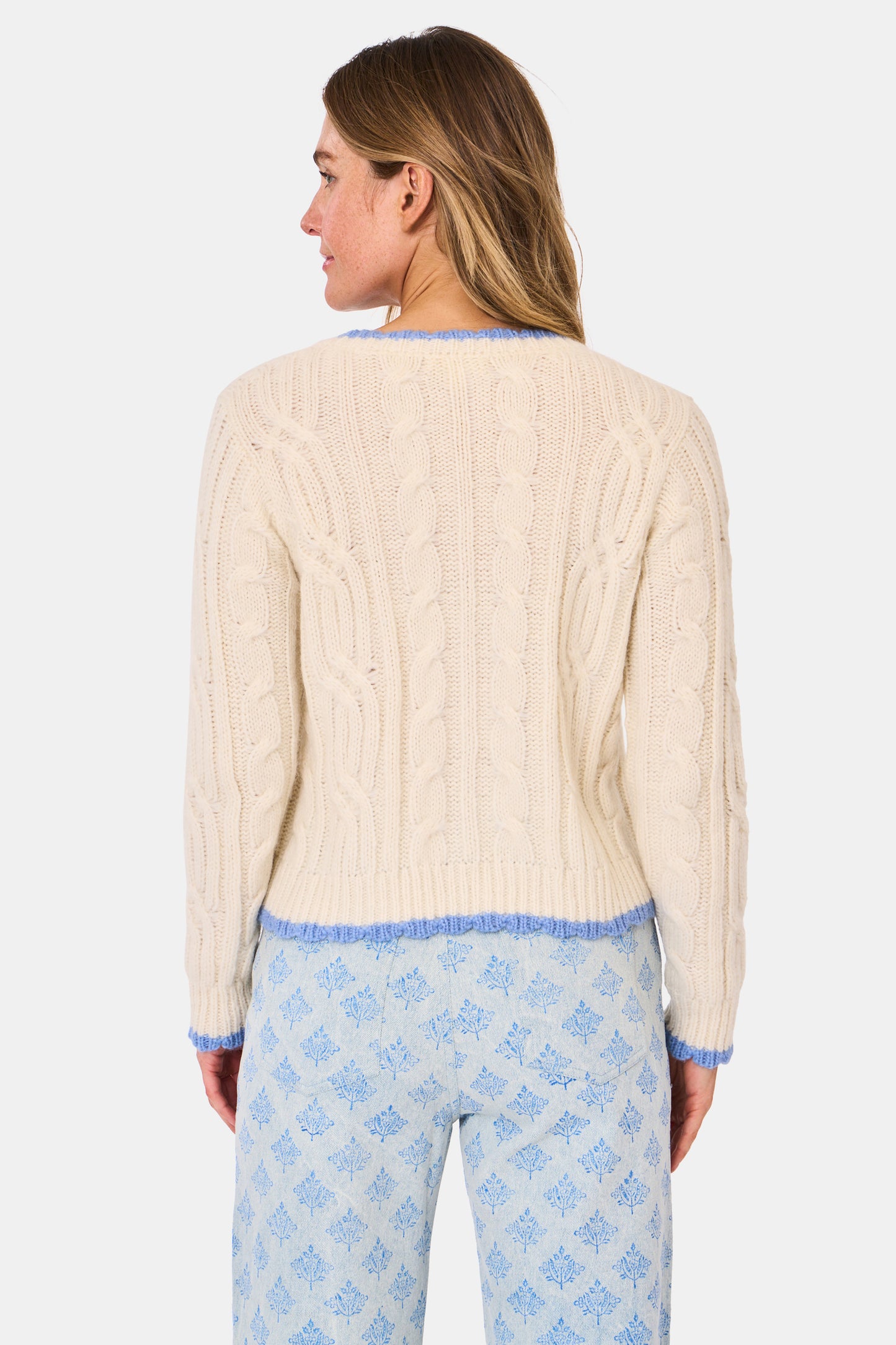 Rosella Cable Knit Cardigan view 7
