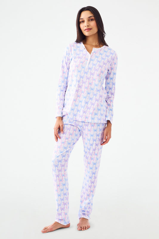 Roller Rabbit Flutter Pajamas Lavender view 1