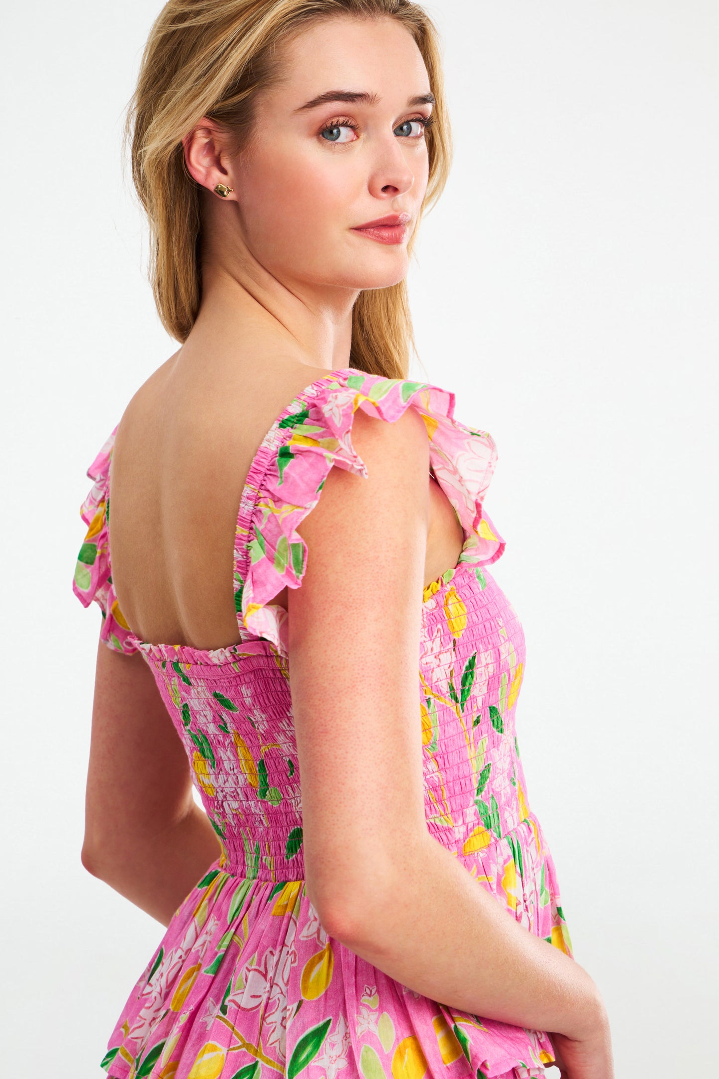 Roller Rabbit Lemon Blossom Romilly Dress view 3