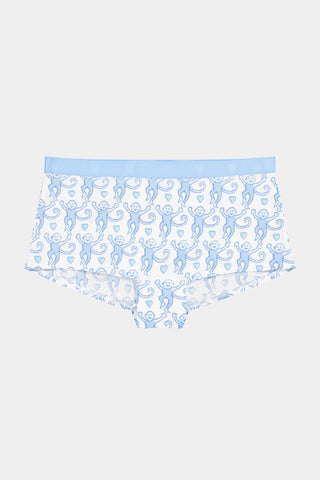 Roller Rabbit Blue Lovely Monkey Crosby Hipster