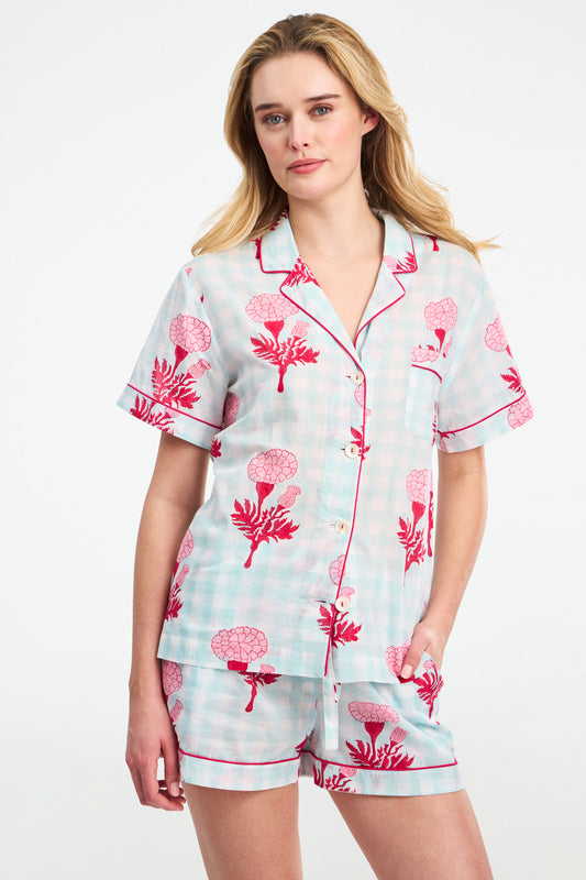 Marigold Gingham Livy Set view 1