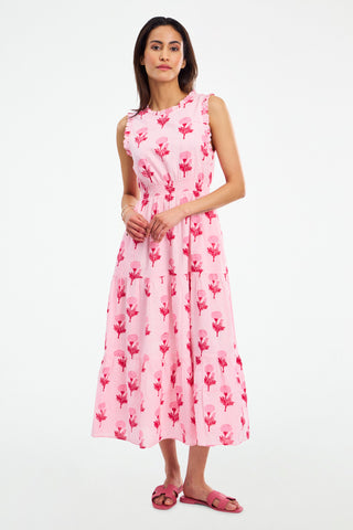 Marigold Stripe Milani Dress