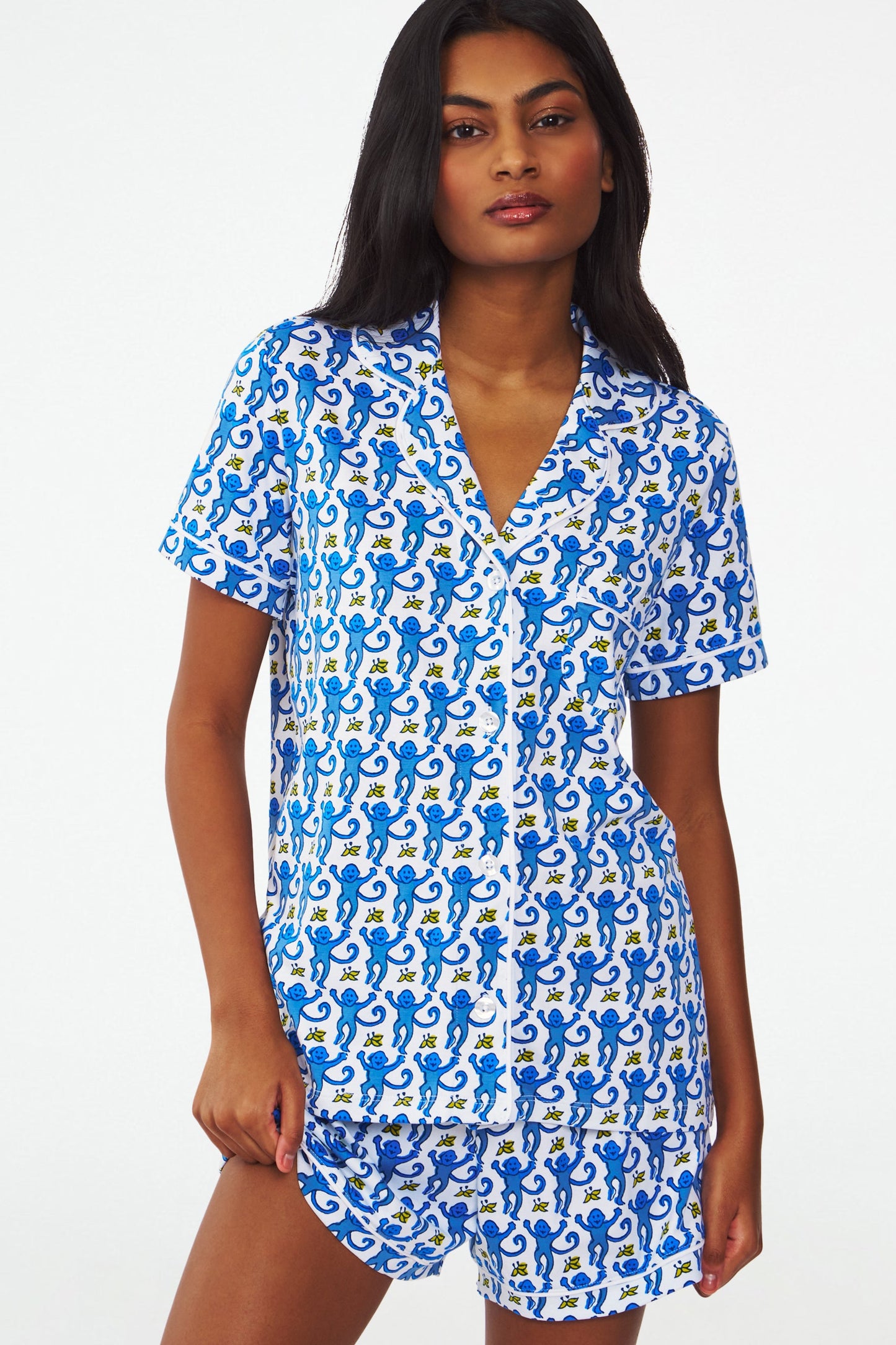 Monkey Polo Pajamas view 1