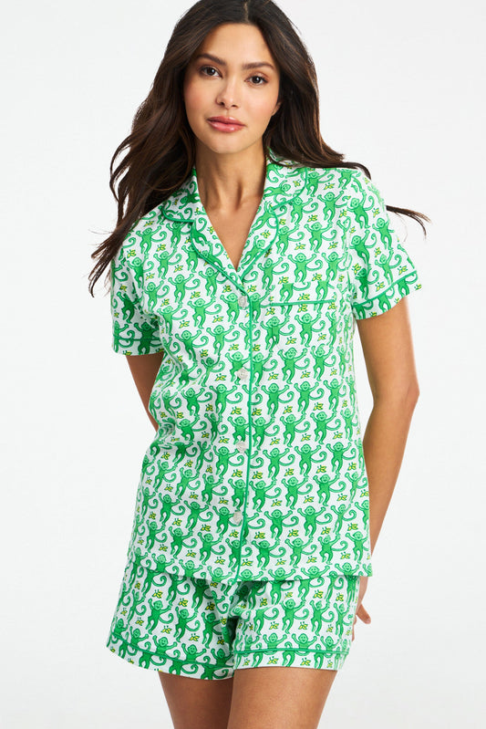 Monkey Polo Pajamas view 1