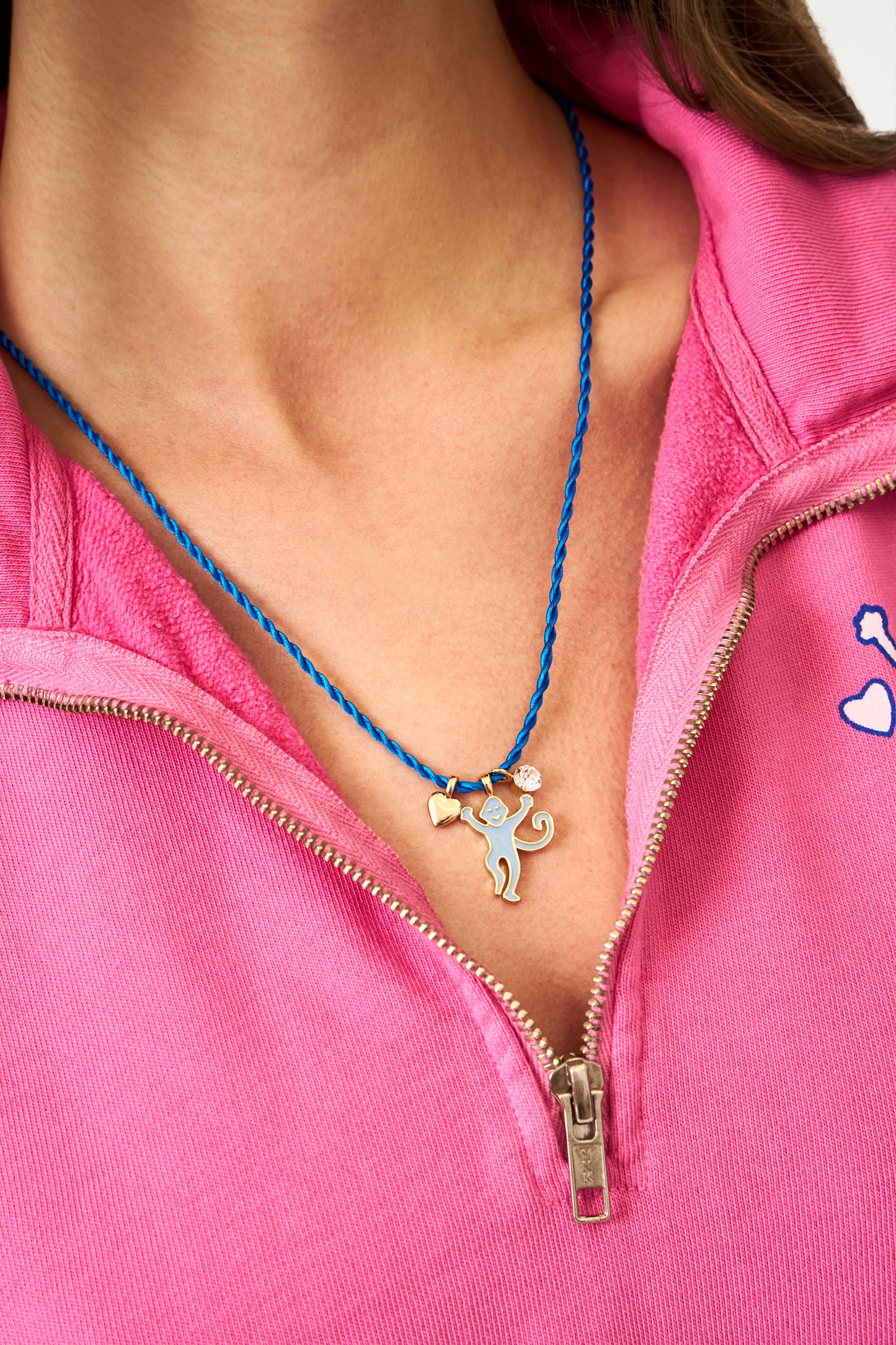 Monkey Cord Necklace view 1
