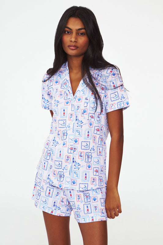 Nantucket Memories Polo Pajamas view 1