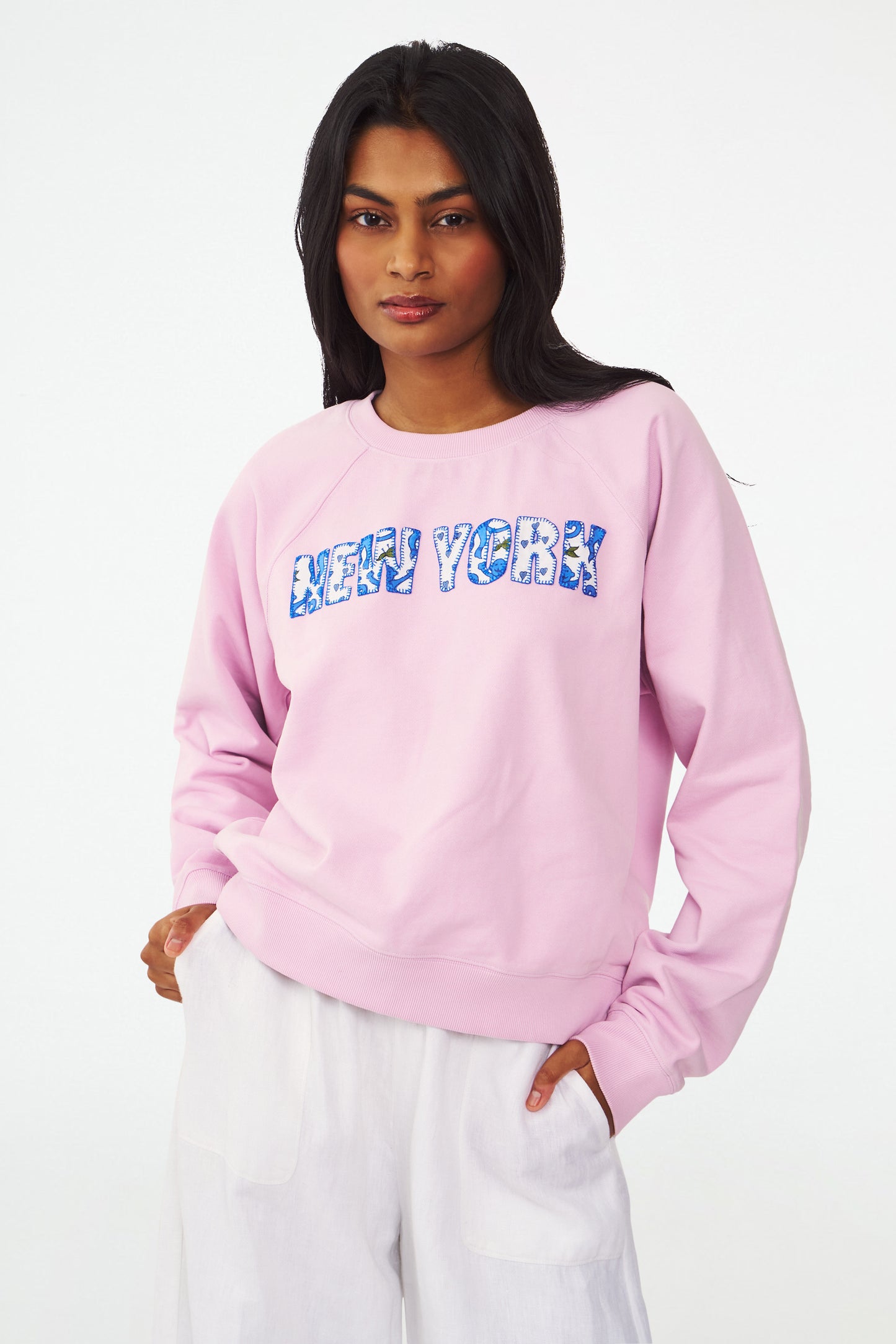 New York Applique Crewneck view 2