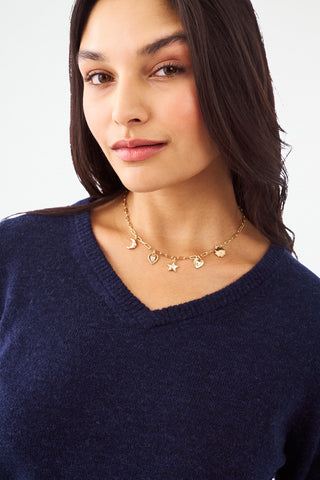 Roller Rabbit Astra Charm Necklace