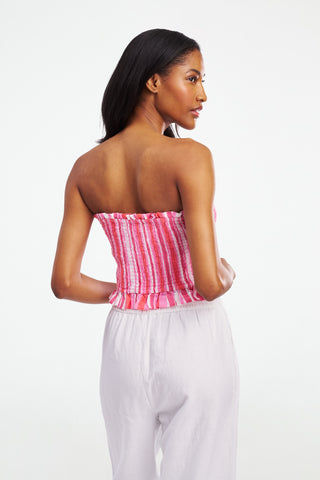 Painted Stripe Hali Top